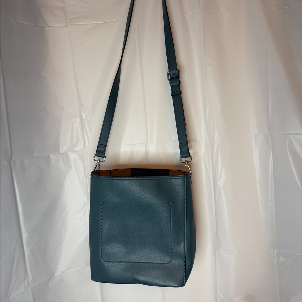 BROMEN Hobo Bags - Vegan Leather Bucket Crossbody Purse - Picture 3 of 13